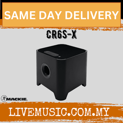 Mackie CR6S-X Powered Floor-Standing Subwoofer ( CR6S X / CR6SX )