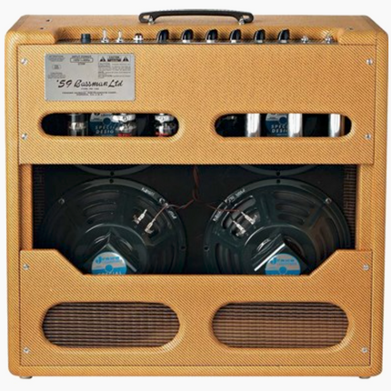 Fender Vintage Reissue 59 Bassman LTD Guitar Tube Amplifier - Lacquered Tweed