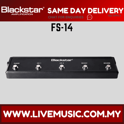 Blackstar FS-14 5-button Footswitch for Venue MkII (FS14)