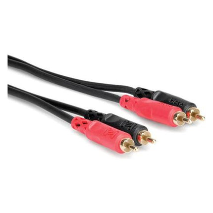 Hosa CRA-204AU RCA to RCA Dual Cable, 4m (CRA204AU/CRA 204AU)