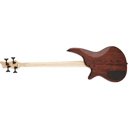 Jackson JS Series Spectra JS2 Bass Guitar, Laurel Fretboard - Tobacco Burst (JS-2/JS 2)