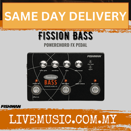 Fishman Fission Bass Powerchord FX Pedal (FISSION BASS)