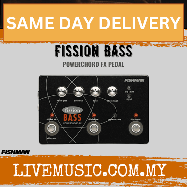 Fishman Fission Bass Powerchord FX Pedal (FISSION BASS)