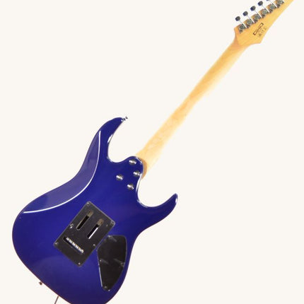 Ibanez Gio GRX70QAL-TBB Left-Handed Electric Guitar - Transparent Blue Burst (GRX70QA)