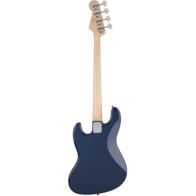 Fender Japan Hybrid II Jazz Bass Guitar, Maple Fretboard - Indigo Transparent