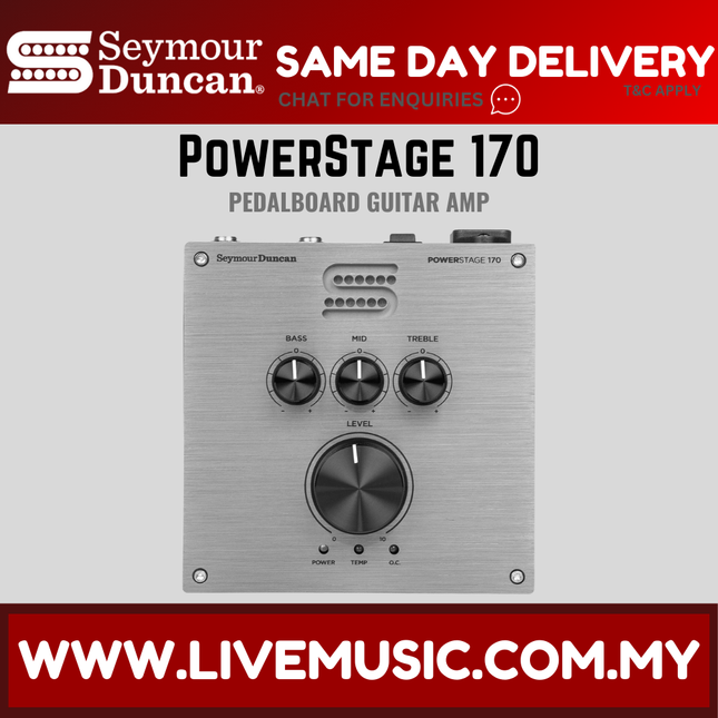 Seymour Duncan PowerStage 170 Pedalboard Guitar Amplifier