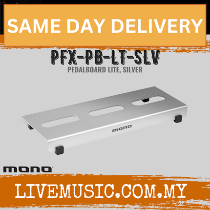 Mono Pedalboard Lite - SIlver (PFX-PB-LT-SLV)