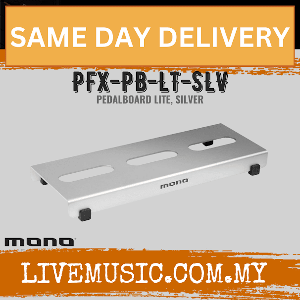 Mono Pedalboard Lite - SIlver (PFX-PB-LT-SLV)