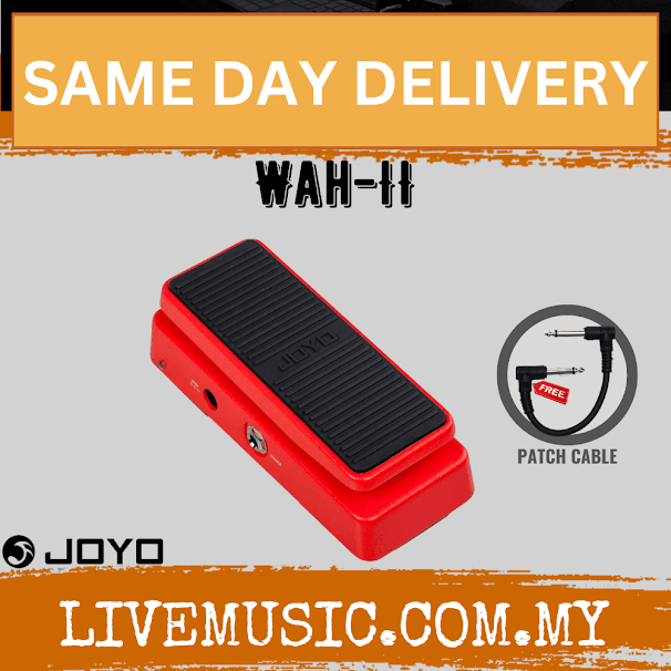 Joyo WAH-II Multifunction Wah And Volume Multimode Guitar Pedal ( WAH II / WAHII )