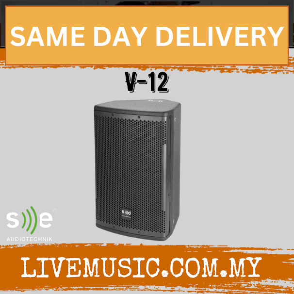 SE Audiotechnik V-Line V-12 12" 2 Way Passive Full Range Loudspeaker (V12 V 12)