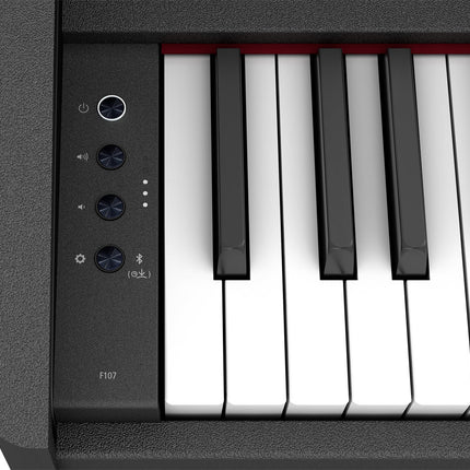 Roland F107 88-Keys Digital Piano - Black (F 107 / F-107)