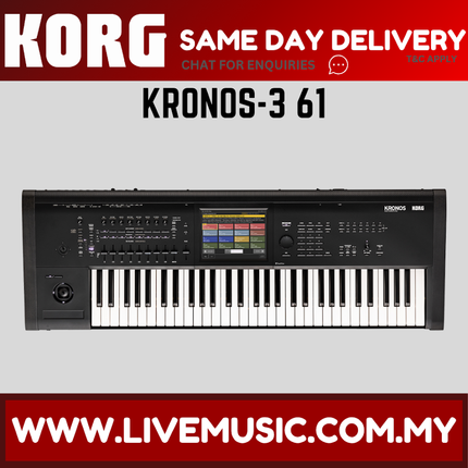 Korg Kronos 3 61-key Music Workstation ( KRONOS-3 KRONOS3 )