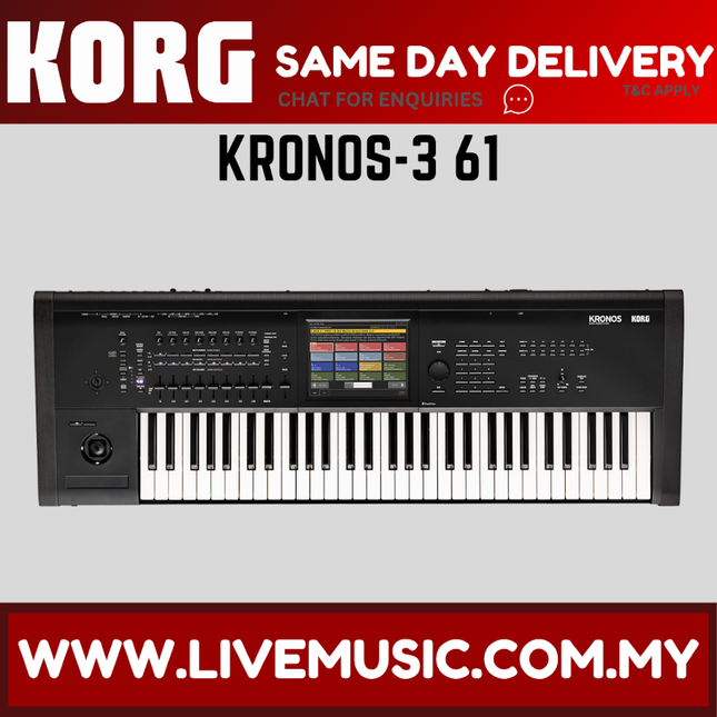 Korg Kronos 3 61-key Music Workstation ( KRONOS-3 KRONOS3 )