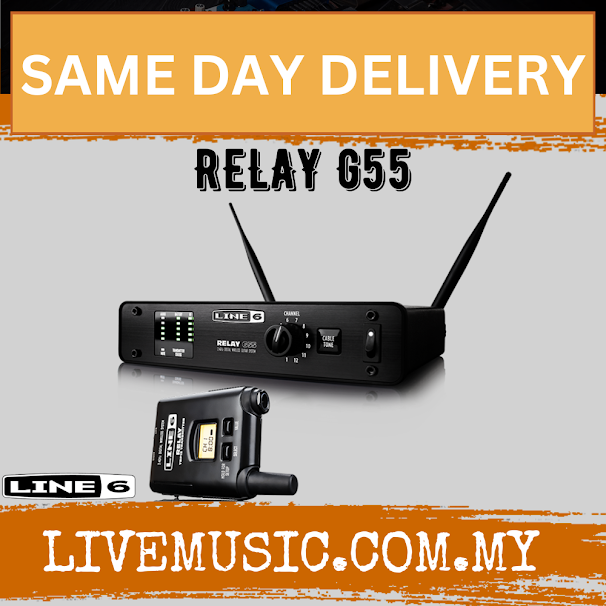 Line 6 Relay G55 Digital Wireless Guitar System (LINE6)