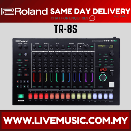 Roland TR-8S - Rhythm Performer Drum Machine (TR8S)