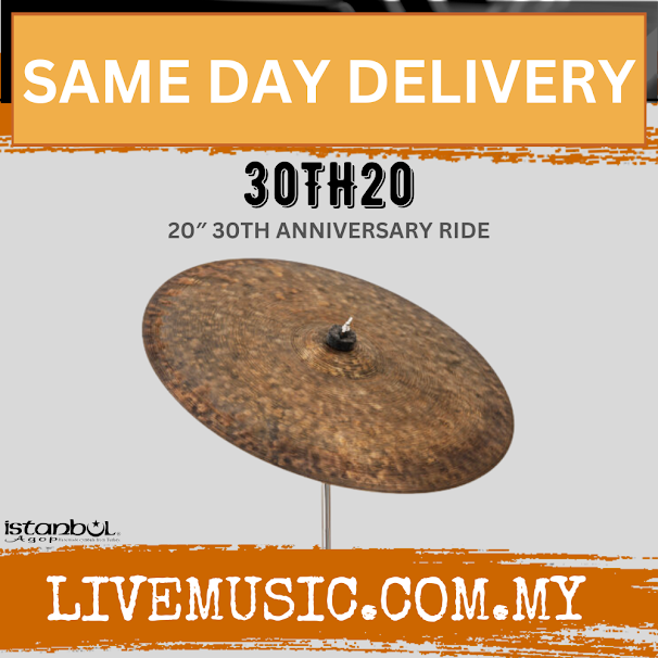 Istanbul Agop 30TH20 20" 30th Anniversary Ride Cymbal (30TH 20/30TH-20)