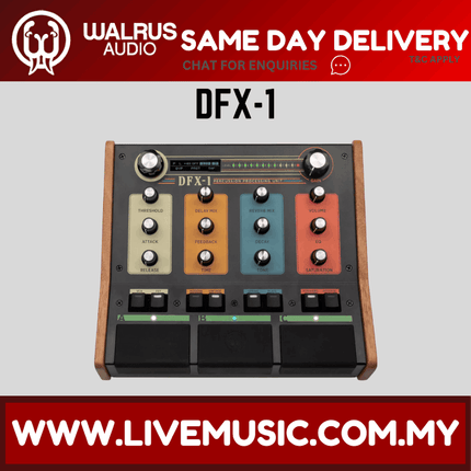 Walrus Audio DFX-1 Percussion Processing Unit ( DFX1 / DFX 1 )