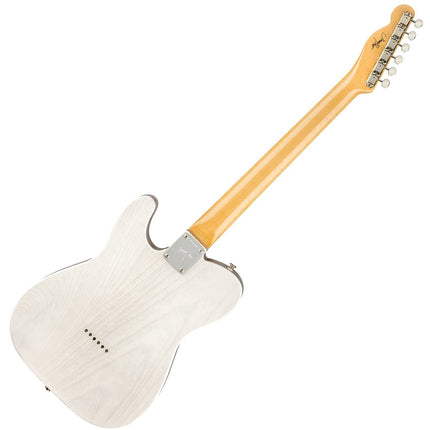 Fender Jimmy Page Mirror Telecaster Electric Guitar, Rosewood Fretboard with Deluxe Hardshell Case - White Blonde