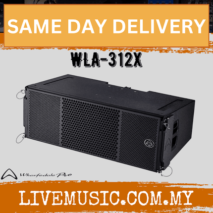 WHARFEDALE PRO WLA-312X Series 1410 Watts RMS 3-Way Passive Line Array Loudspeaker (WLA312X WLA 312X)