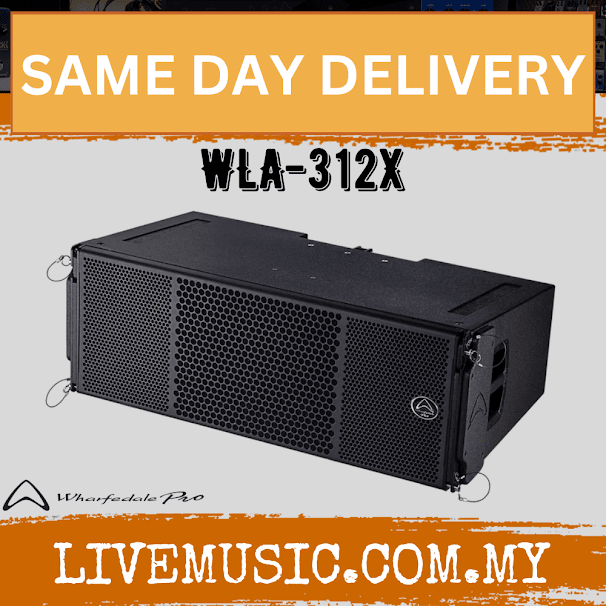 WHARFEDALE PRO WLA-312X Series 1410 Watts RMS 3-Way Passive Line Array Loudspeaker (WLA312X WLA 312X)