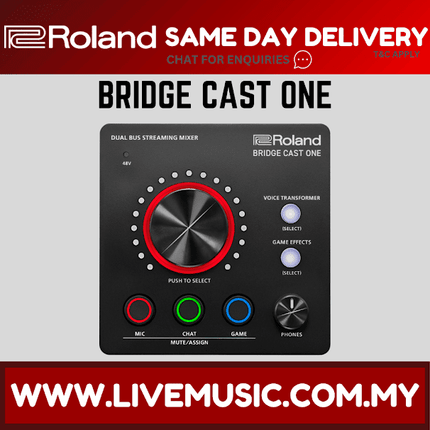 Roland BRIDGE CAST ONE Dual Bus Streaming Mixer