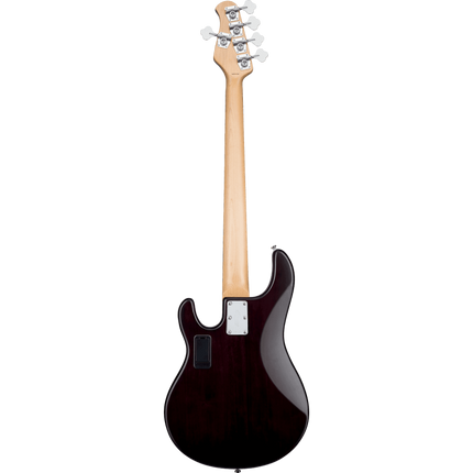 Sterling Ray5 Stingray 5-String Electric Bass Guitar Jatoba Fretboard - Walnut Satin (Ray-5/Ray 5)