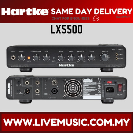 Hartke LX5500 500 watt Bass Head Amplifier ( LX5500 )