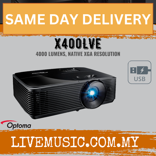 Optoma X400LVe Compact And Powerful Projector ( X400-LVe / X400 LVe )