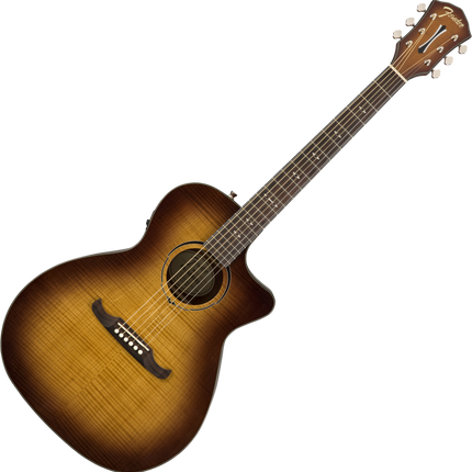 Fender FA-345CE Auditorium Acoustic-Electric Guitar - Tea Burst (FA345CE/FA 345CE)
