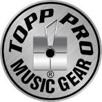 Topp Pro Music Gear circular logo badge
