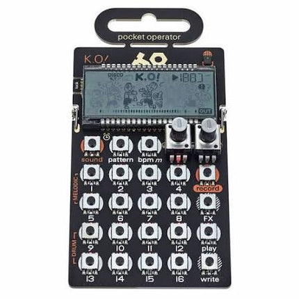 Teenage Engineering PO-33 KO! Micro Sampler Pocket Operator with 40 Seconds Sampling, Built-In Mic
