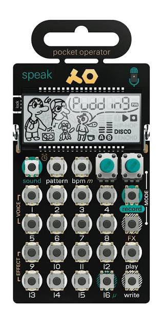 Teenage Engineering PO-35 Speak Pocket Vocal Synthesizer with Real-Time Voice Sampling ( PO35 PO 35 )