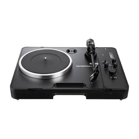 Korg Handytraxx Tube J Portable Record Player With JICO Clipper MM Cartridge ( HandytraxxTubeJ )