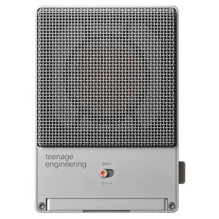 Teenage Engineering CM-15 Large Diaphragm Studio Microphone with Portable Design - Silver ( CM15 CM 15 )
