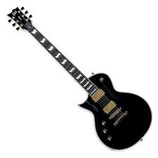 ESP LTD EC-1000 Fluence Left-handed Electric Guitar-Black ( EC-1000 EC1000 )