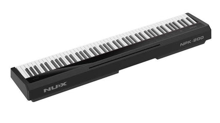NUX NPK-200 88 Key Digital Piano Wooden Stand 3 Pedal Bench Weighted Keyboard - Black ( NPK 200 NPK200 )