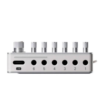 Teenage Engineering TX-6 Ultra-Compact Multichannel Audio Mixer with USB Interface - Silver ( TX6 TX 6 )