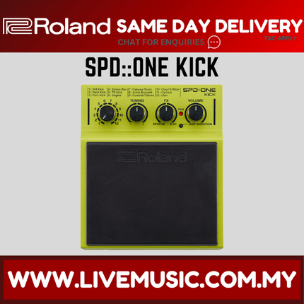 Roland SPD-1K SPD-One Drum Pad-Kick (SPD1K/SPD-1/SPD1)