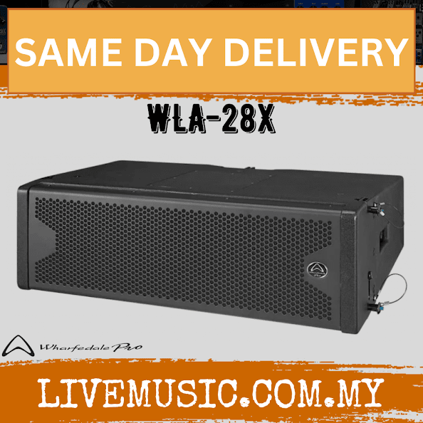 WHARFEDALE PRO WLA 28X Series 400 Watts RMS Dual 8" 2-Way Passive Line Array Loudspeaker (WLA28X WLA-28X)
