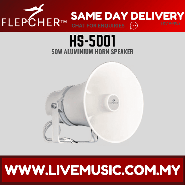 Flepcher HS-5001 Aluminium Horn Speaker ( HS5001 / HS 5001 )