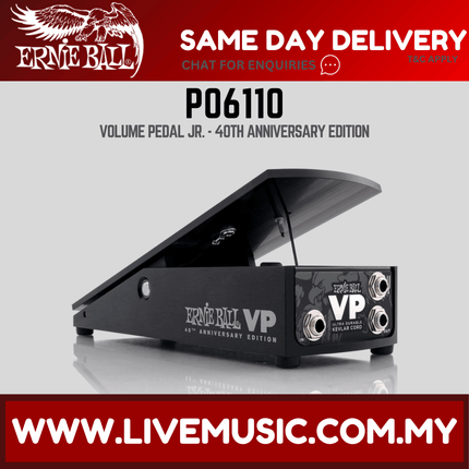 Ernie Ball P06110 40th Anniversary Volume Pedal