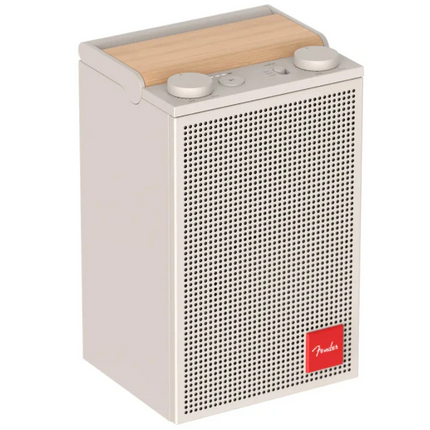 Fender Audio ELIE 6 60 Watt 4 Channel Portable Bluetooth Speaker with Built In Battery and Subwoofer - White ( ELIE6 ELIE-6 )