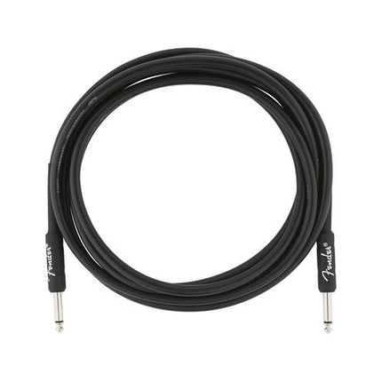 Fender Professional Series Instrument Cable, 10ft - Black