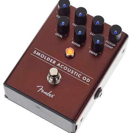 Fender Smolder Acoustic Overdrive Guitar Effects Pedal