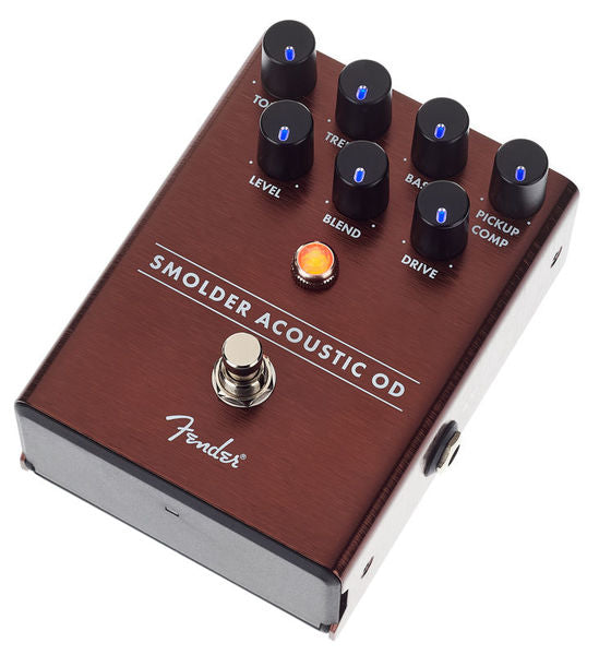 Fender Smolder Acoustic Overdrive Guitar Effects Pedal
