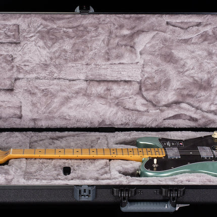 Fender American Professional II Telecaster Deluxe Electric Guitar, Maple Fretboard - Mystic Surf Green