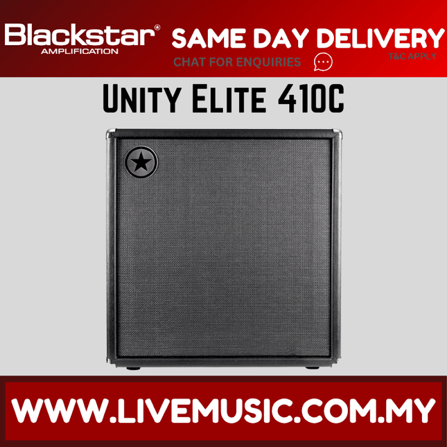 BLACKSTAR Unity Elite 410 Bass Cabinet (UnityElite410/Unity410)