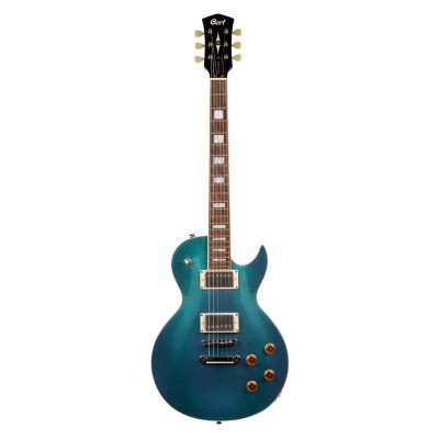 Cort CR200 Electric Guitar Jatoba Fretboard with Gig Bag - Flip Blue (CR-200/CR 200)