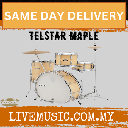 VOX Telstar Maple Acoustic Drum Set