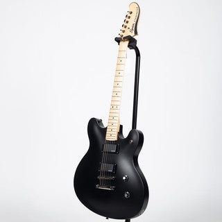 Squier Contemporary Starcaster Electric Guitar, Maple Fretboard - Flat Black